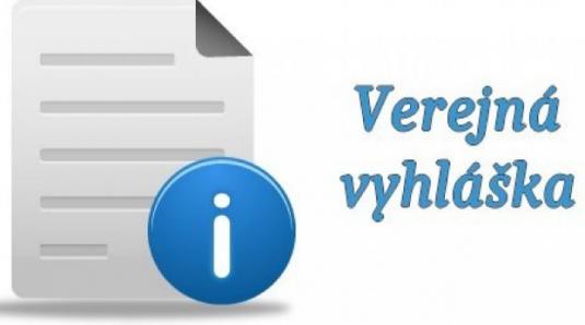Verejná vyhláška.JPG Verejná vyhláška.JPG
